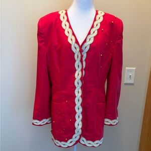 #427 Magali Collection Beautiful Blazer/Suit Jacket. Size 10